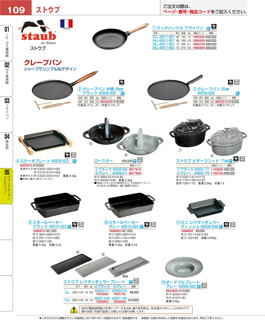 ブランドキッチンコレクション ページ109