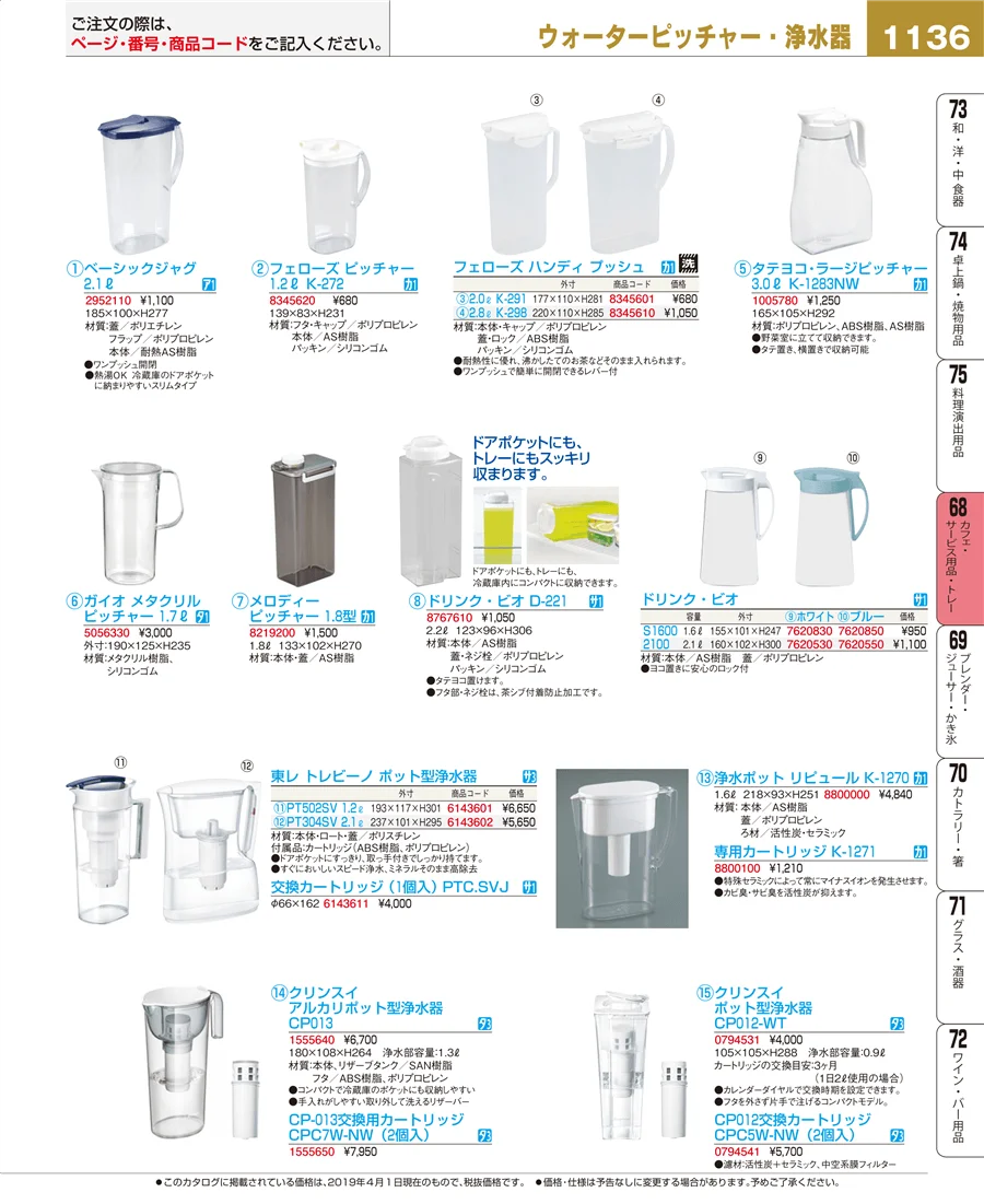 カフェ・サービス用品・トレー ページ1136