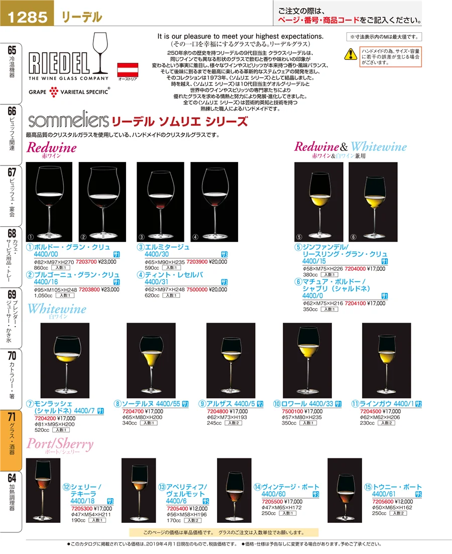 グラス・酒器 ページ1285