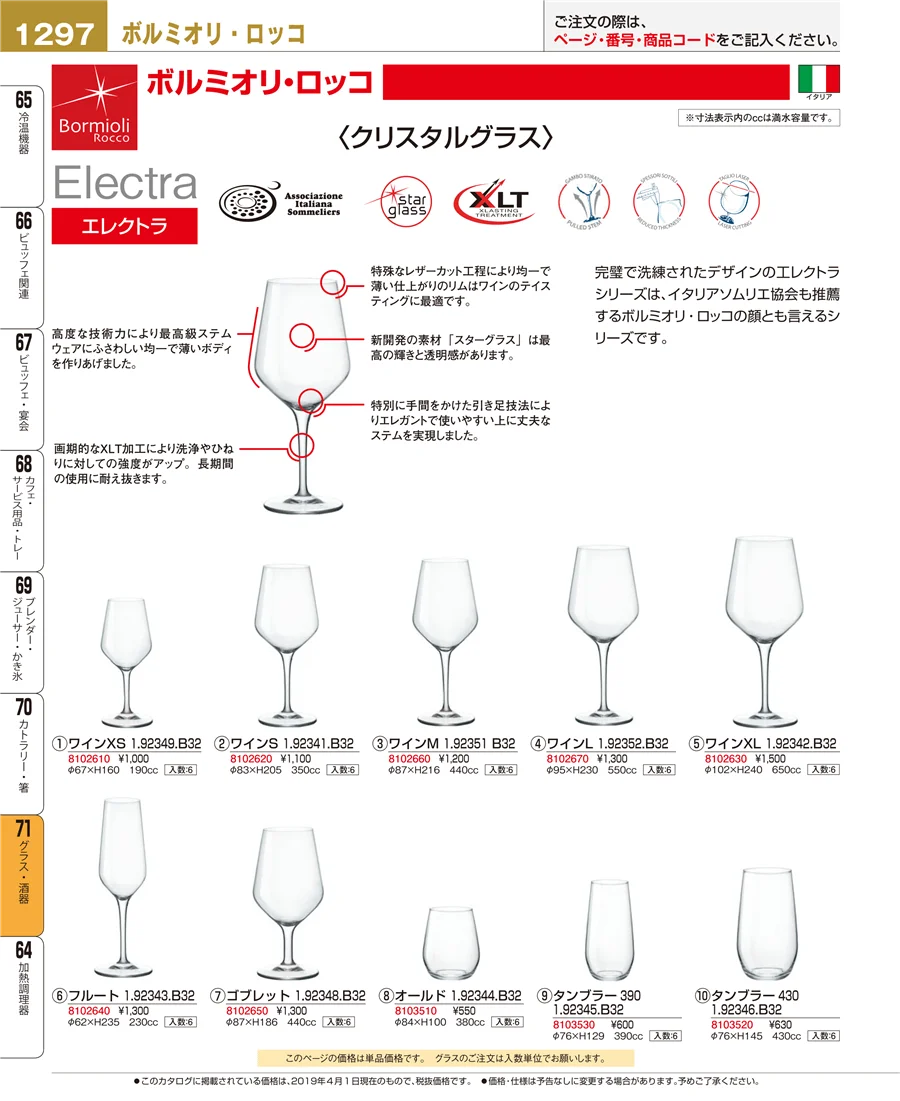 グラス・酒器 ページ1297