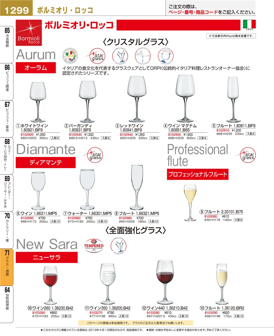 グラス・酒器 ページ1299