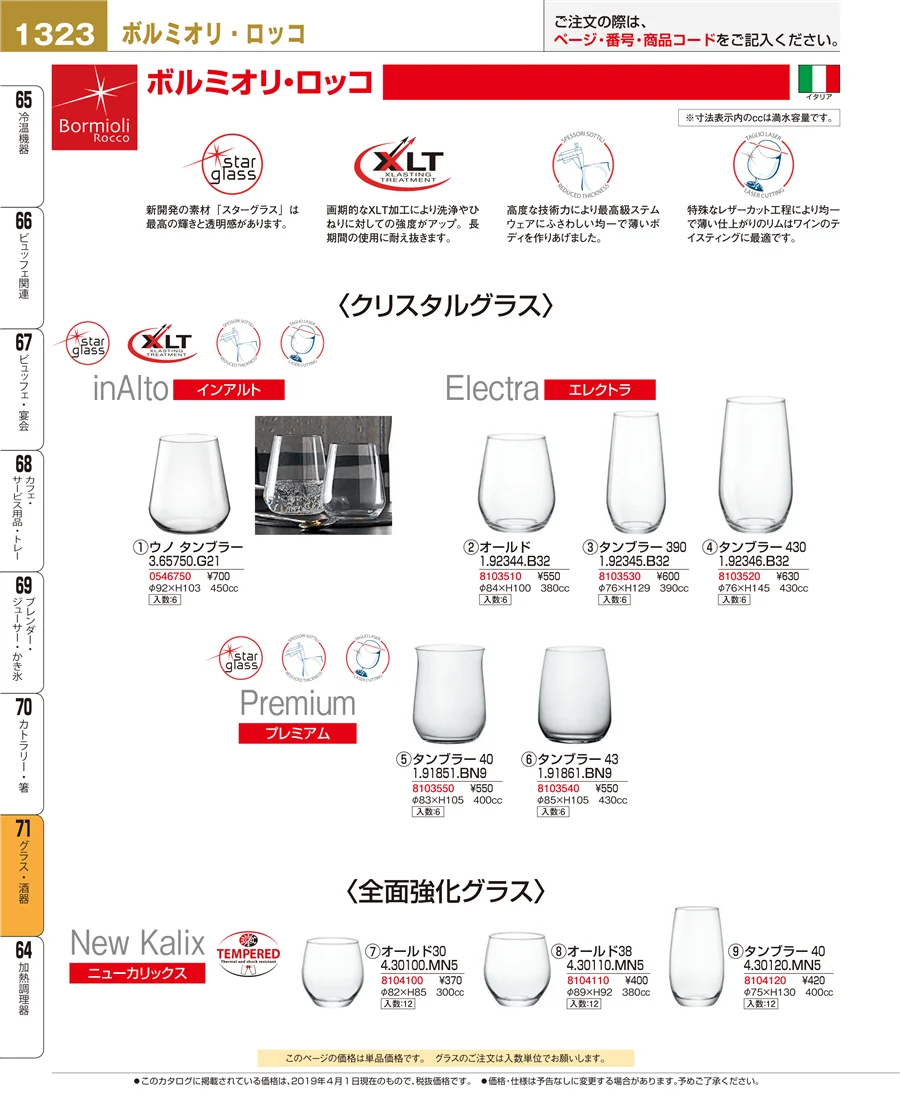 グラス・酒器 ページ1323