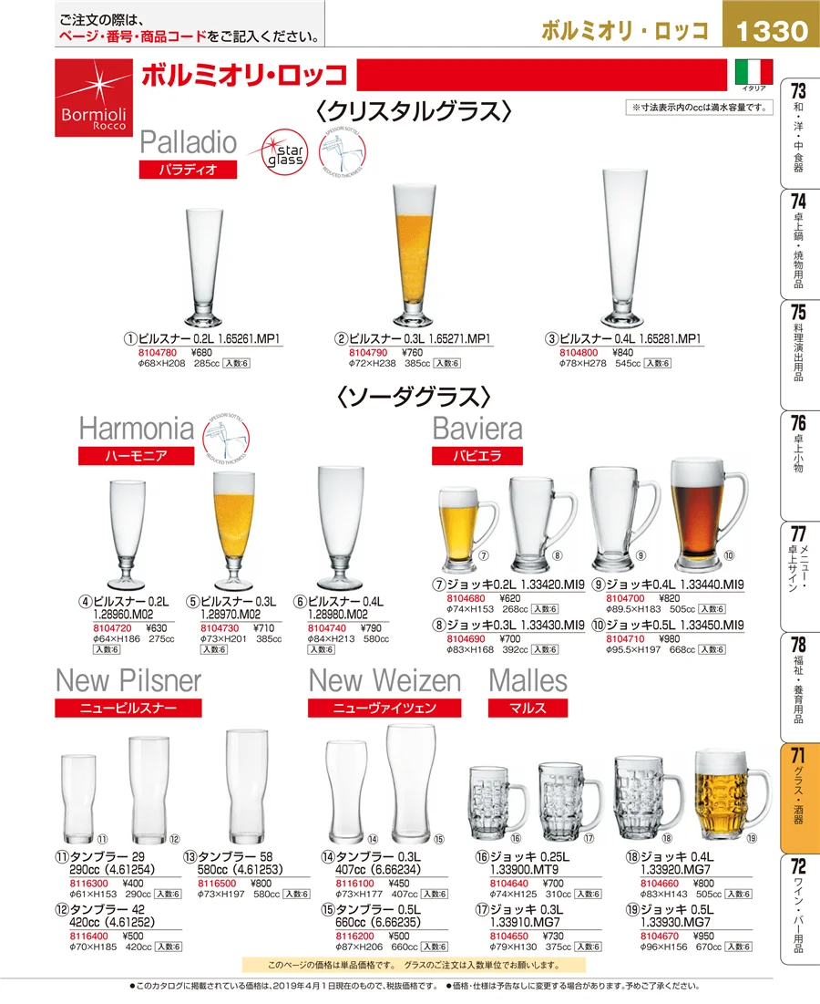 グラス・酒器 ページ1330