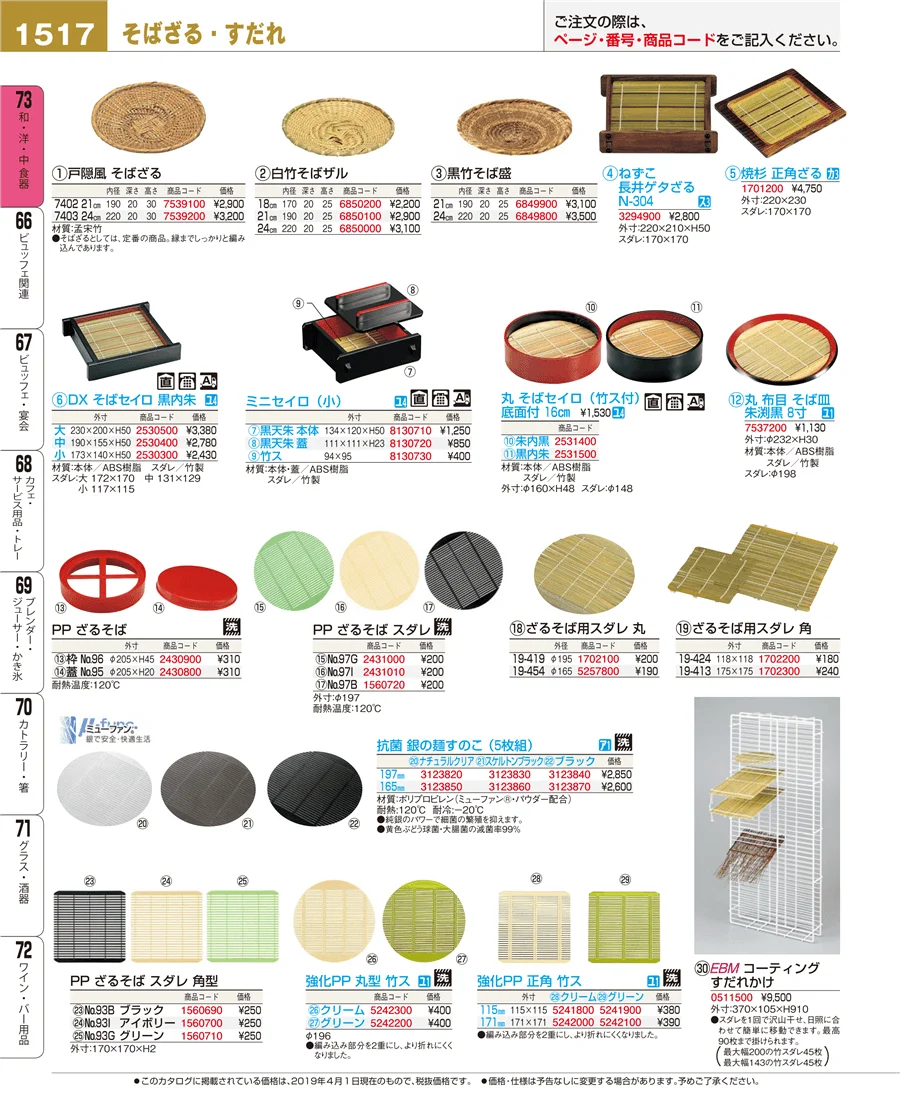 和・洋・中 食器 ページ1517