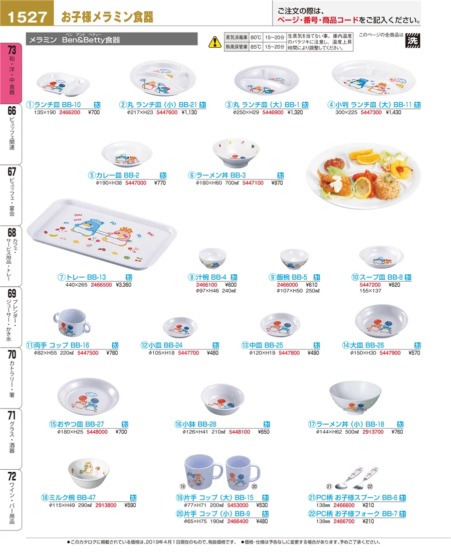 和・洋・中 食器 ページ1527