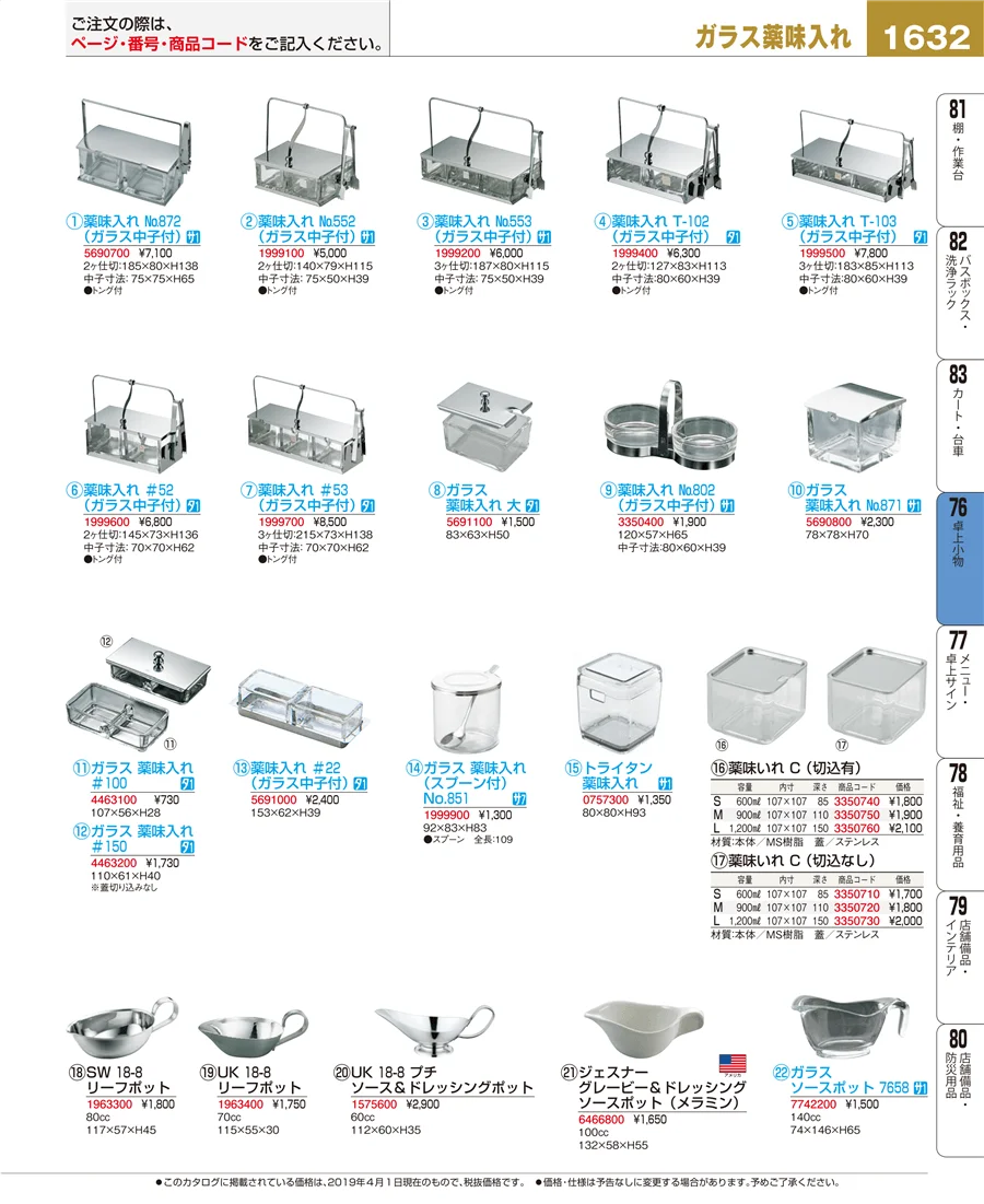 卓上小物 ページ1632
