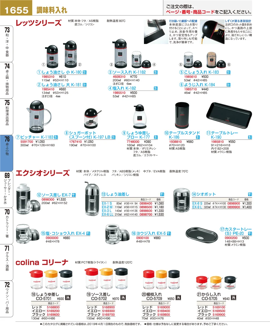 卓上小物 ページ1655