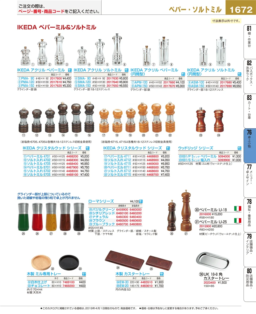 卓上小物 ページ1672
