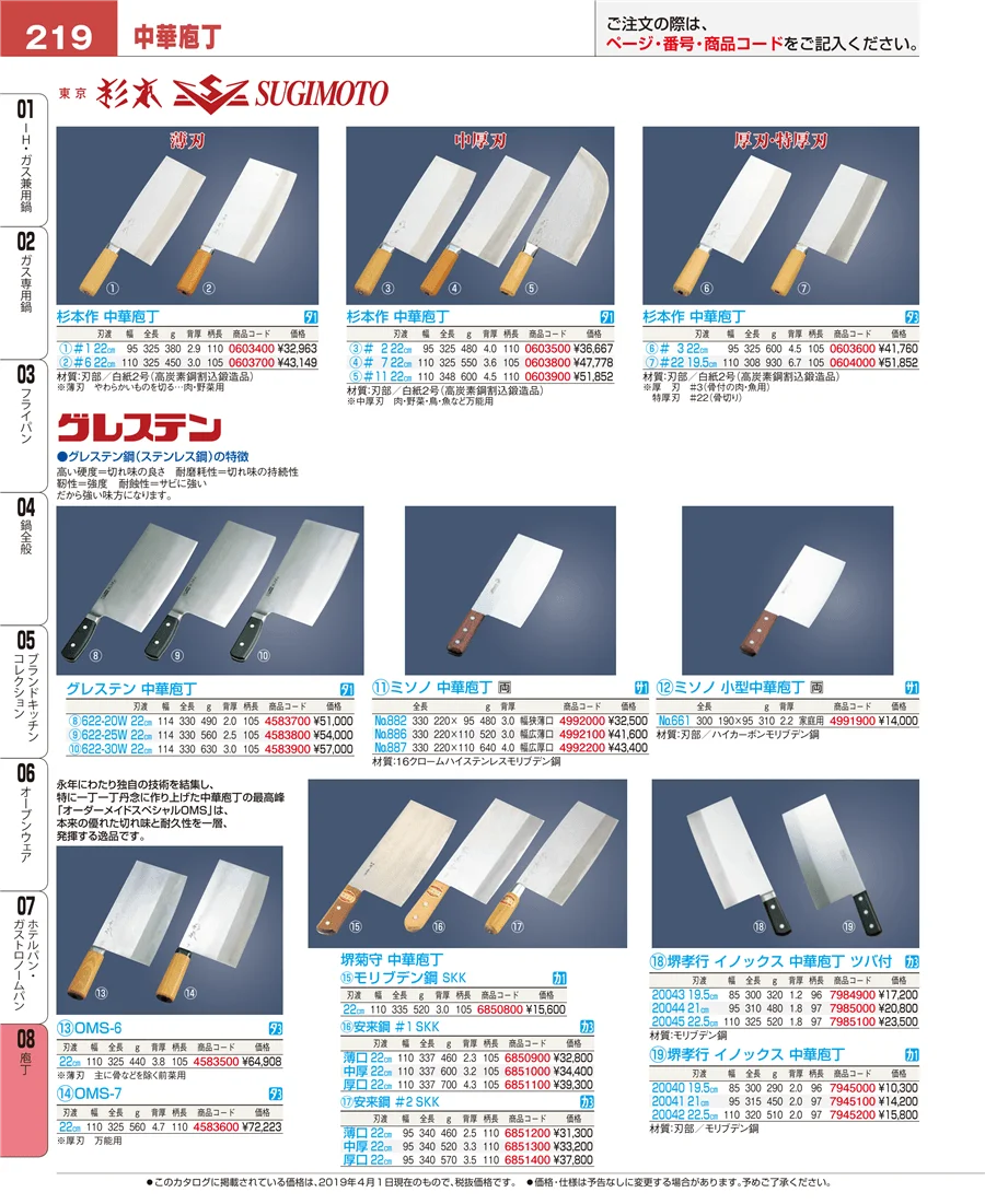 庖丁 ページ219