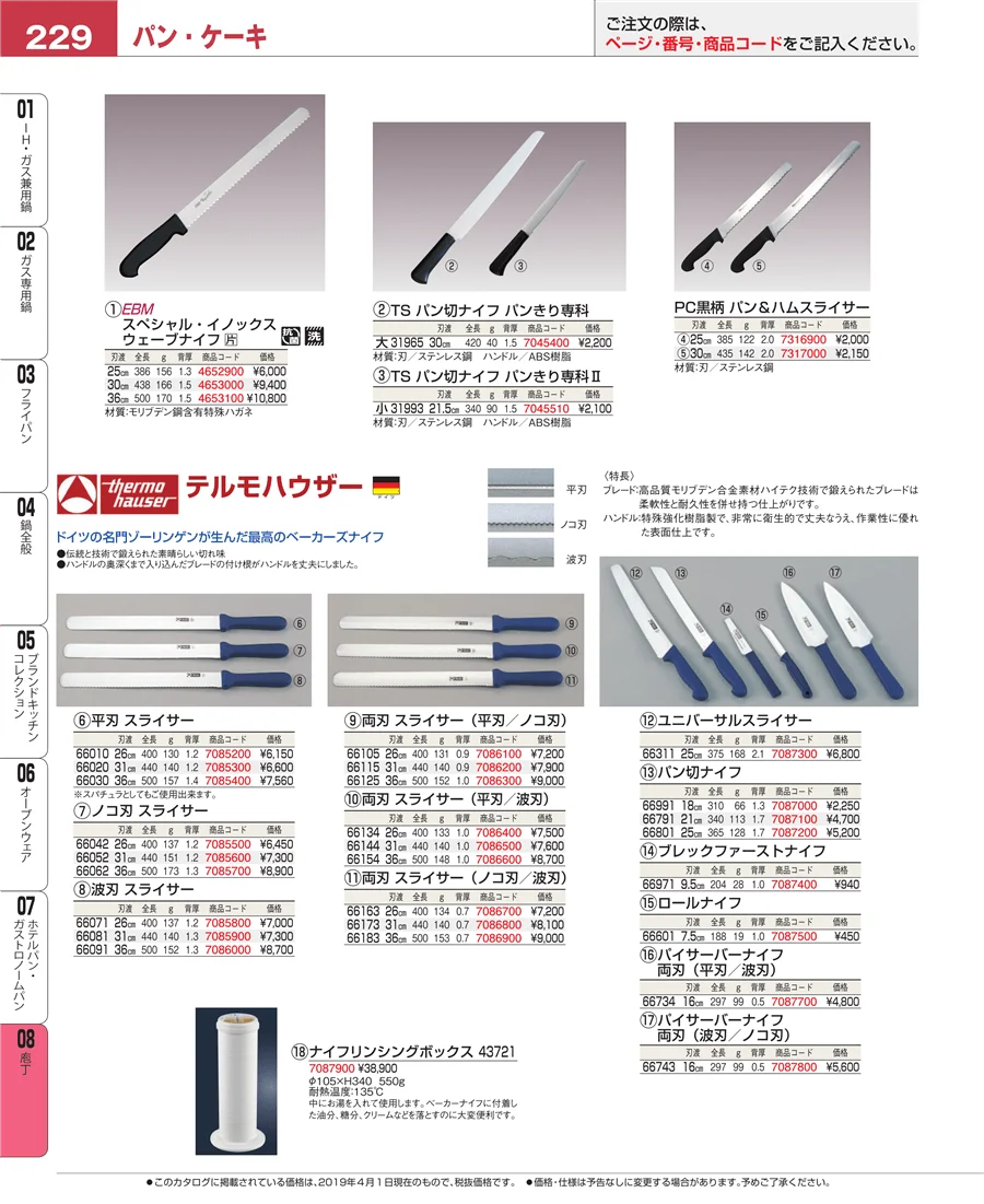 庖丁 ページ229