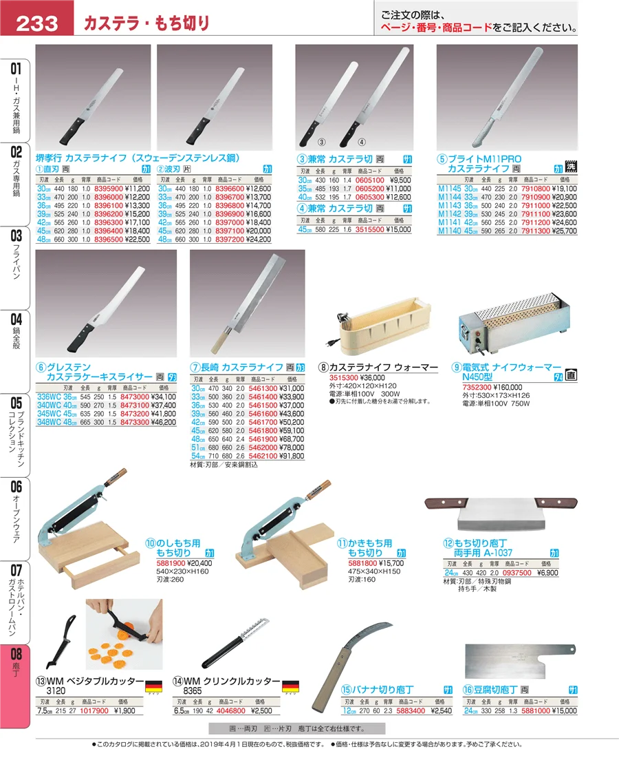 庖丁 ページ233