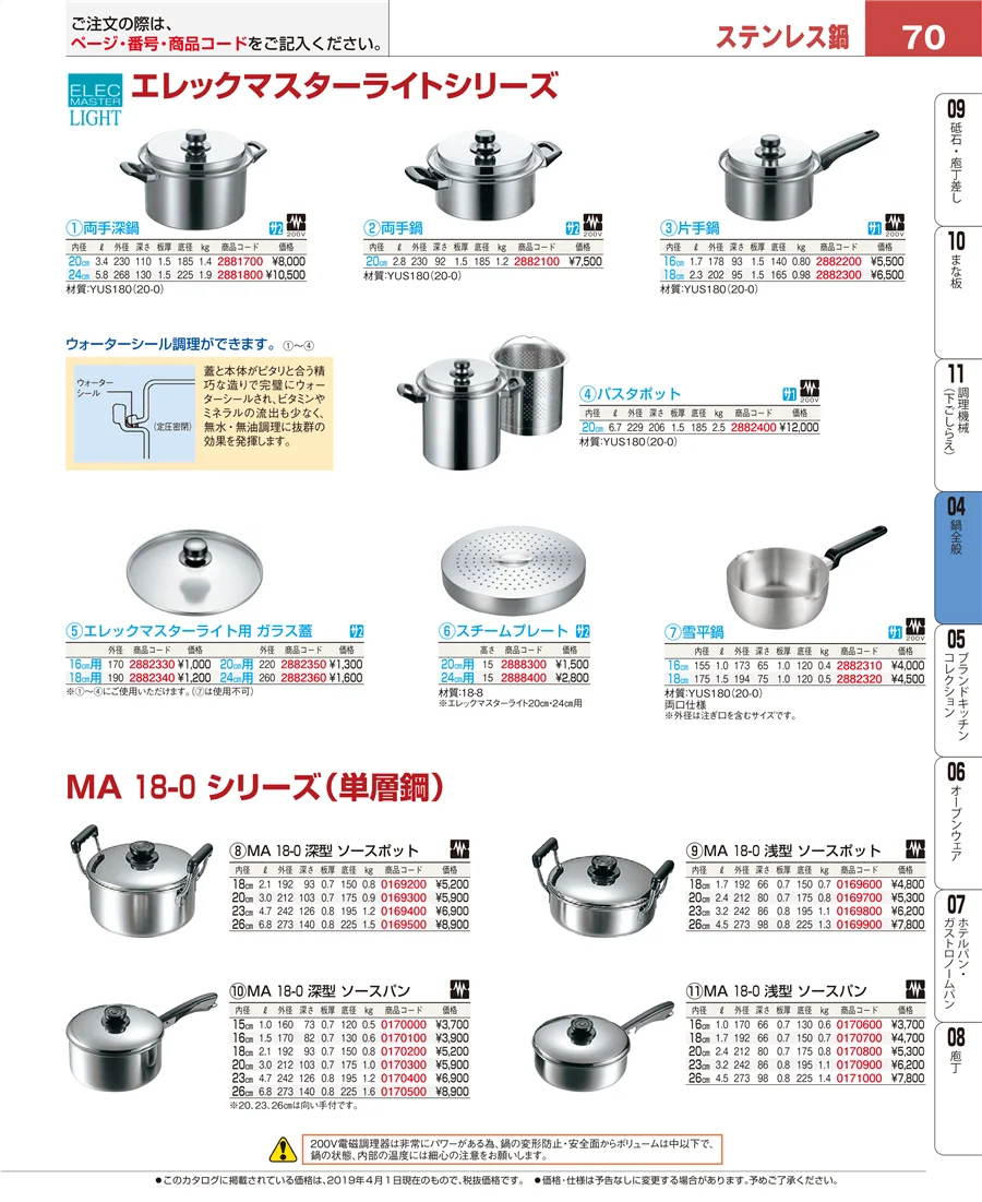 鍋全般 ページ70