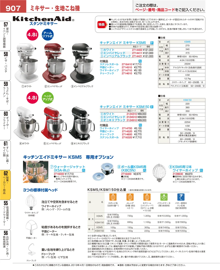 すし・蒸し器・セイロ類 ページ907