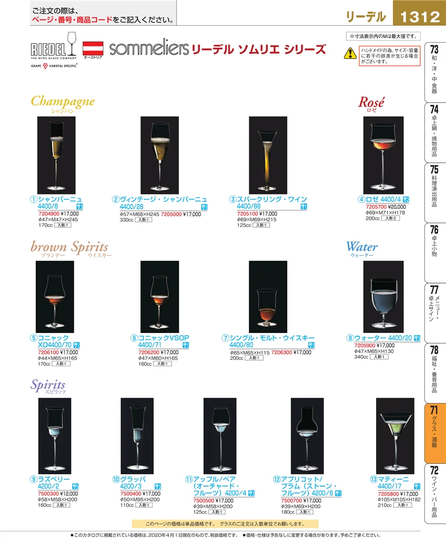 グラス・酒器 ページ1312
