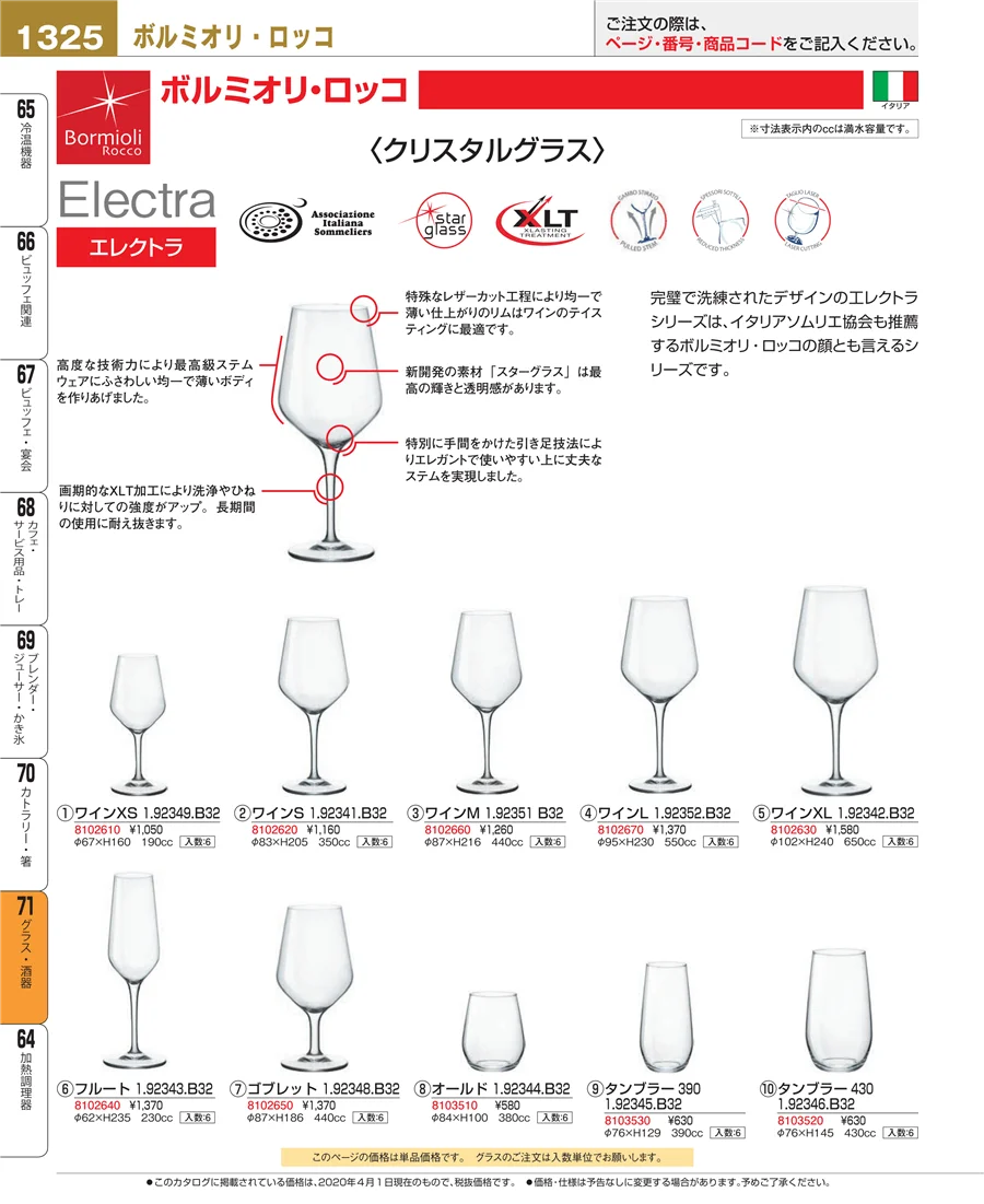 グラス・酒器 ページ1325