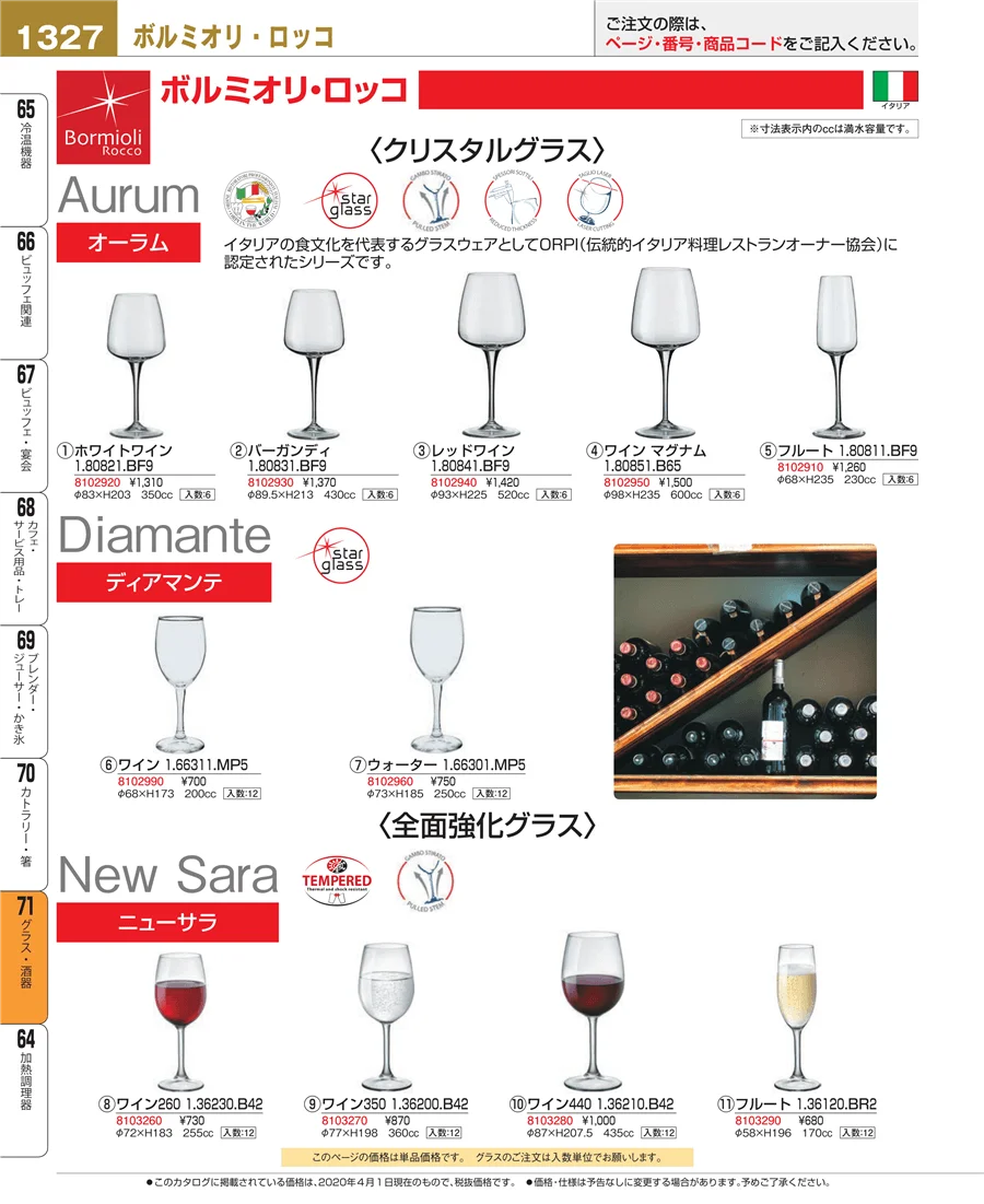 グラス・酒器 ページ1327