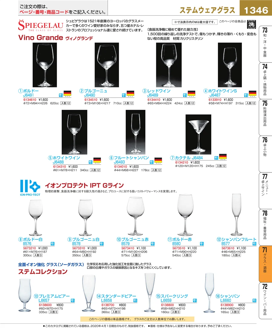 グラス・酒器 ページ1346
