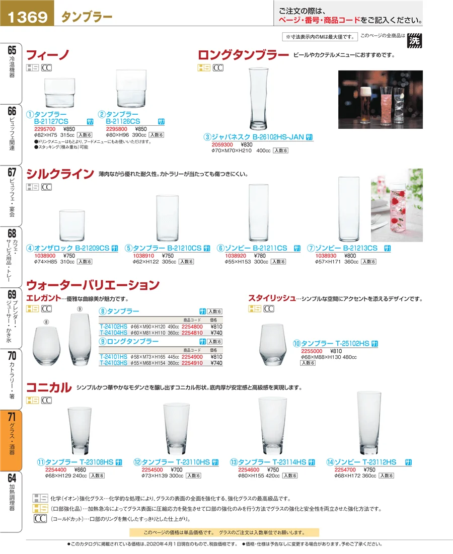 グラス・酒器 ページ1369