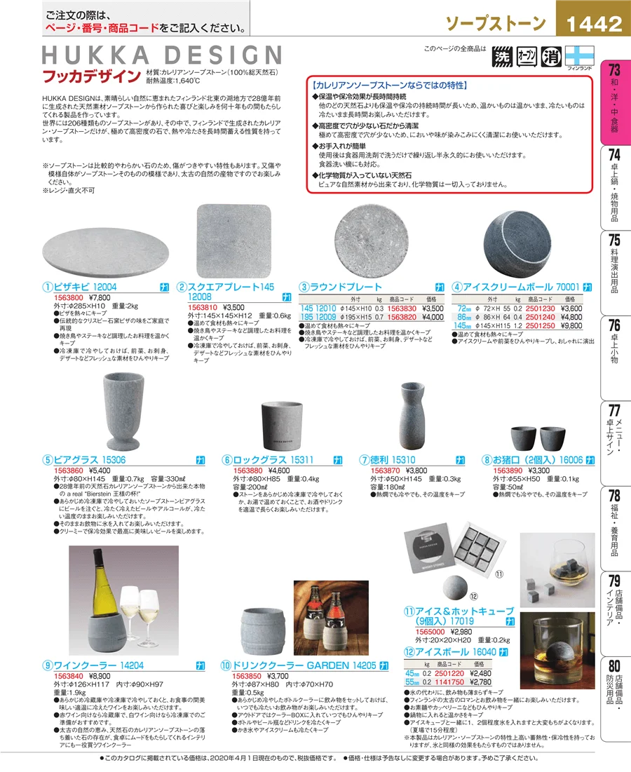 和・洋・中 食器 ページ1442