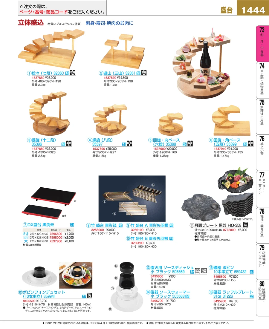 和・洋・中 食器 ページ1444