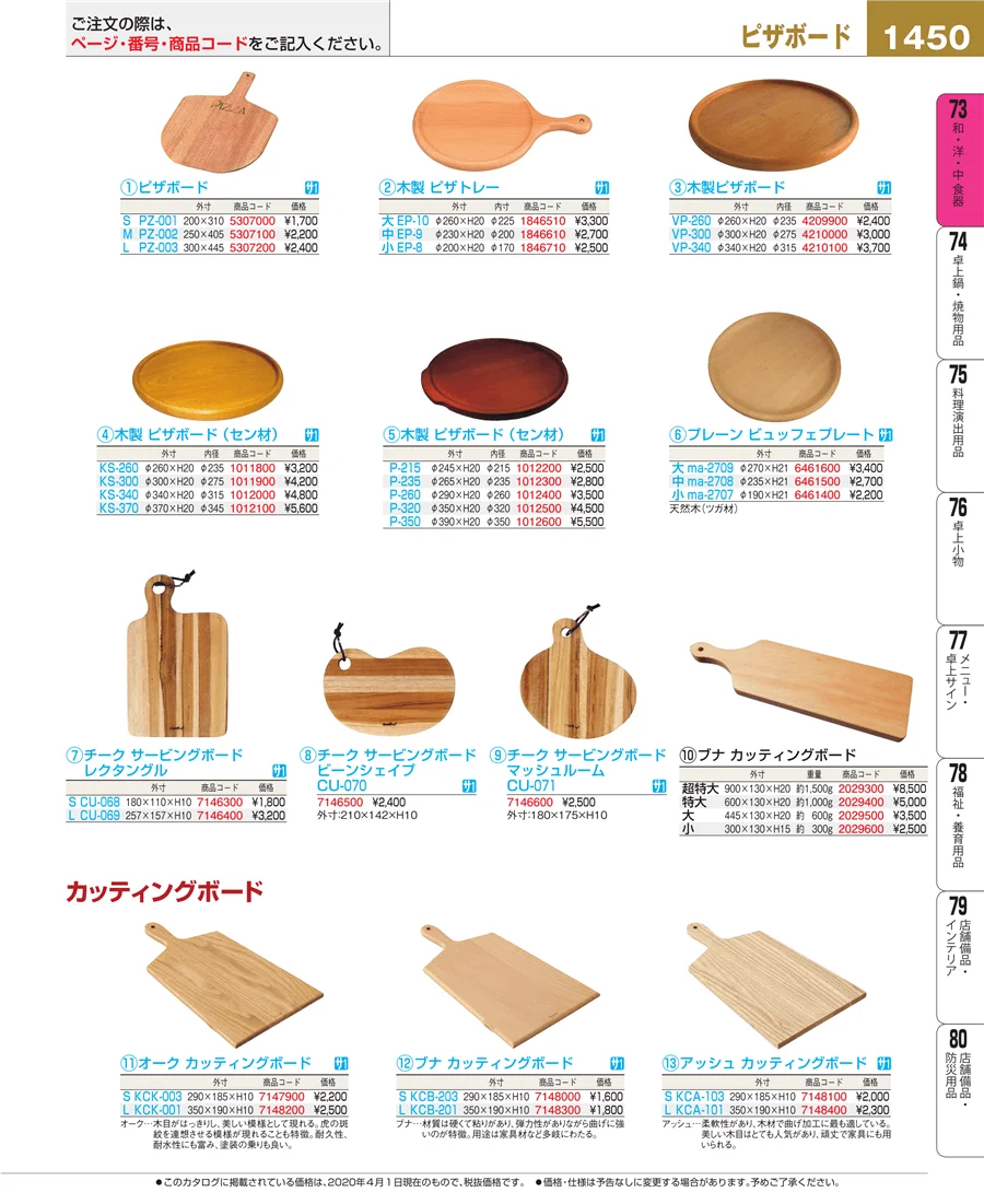 和・洋・中 食器 ページ1450