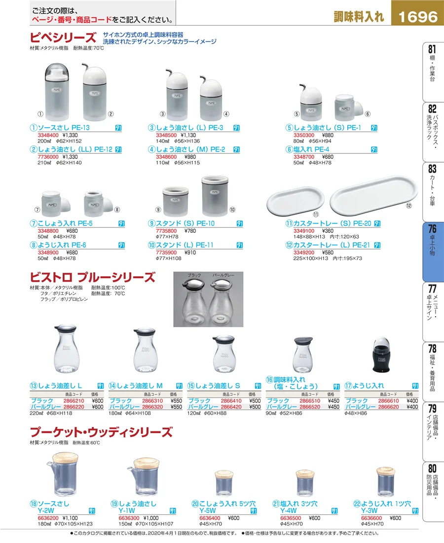 卓上小物 ページ1696
