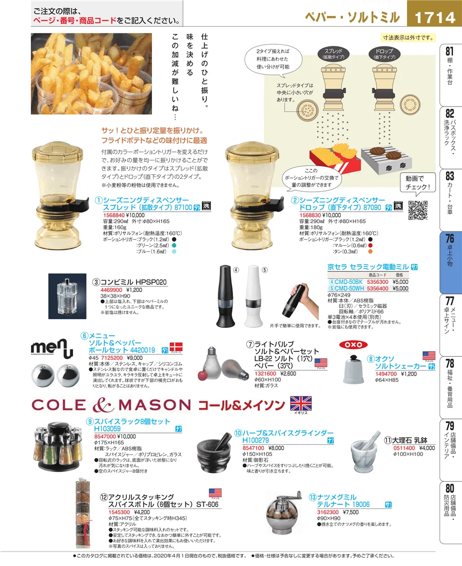 卓上小物 ページ1714