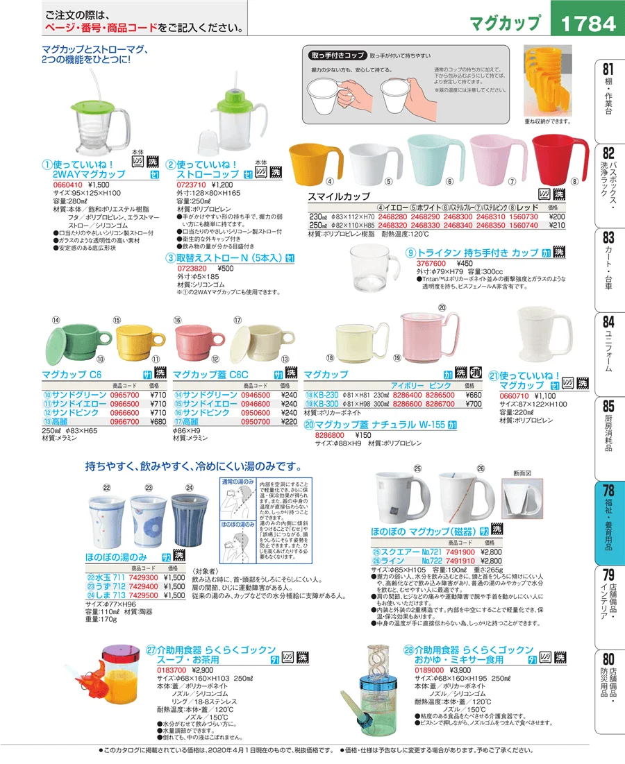 福祉・養育用品 ページ1784