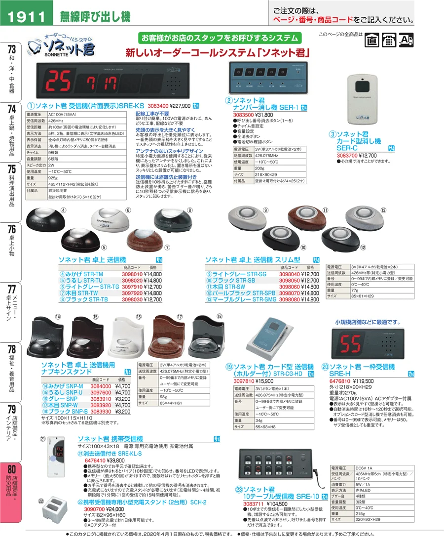 店舗備品・防災用品 ページ1911