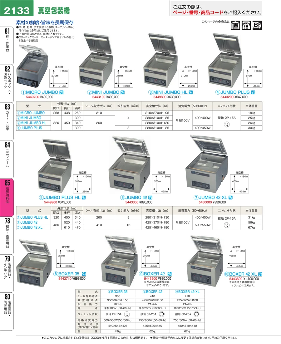 厨房消耗品 ページ2133