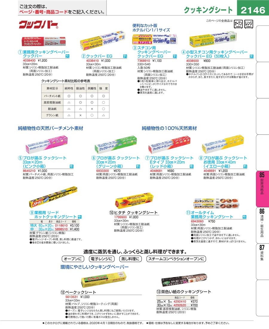厨房消耗品 ページ2146