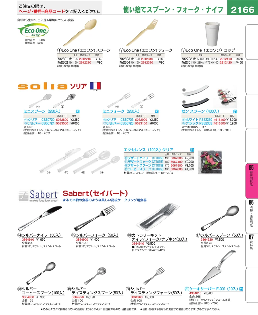 厨房消耗品 ページ2166