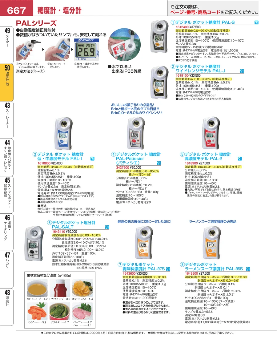 濃度計 他 ページ667