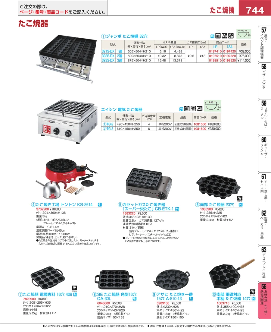 お好み焼・たこ焼・鉄板焼関連 ページ744