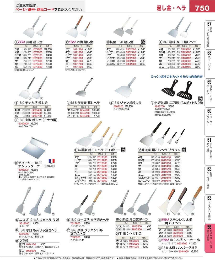 お好み焼・たこ焼・鉄板焼関連 ページ750