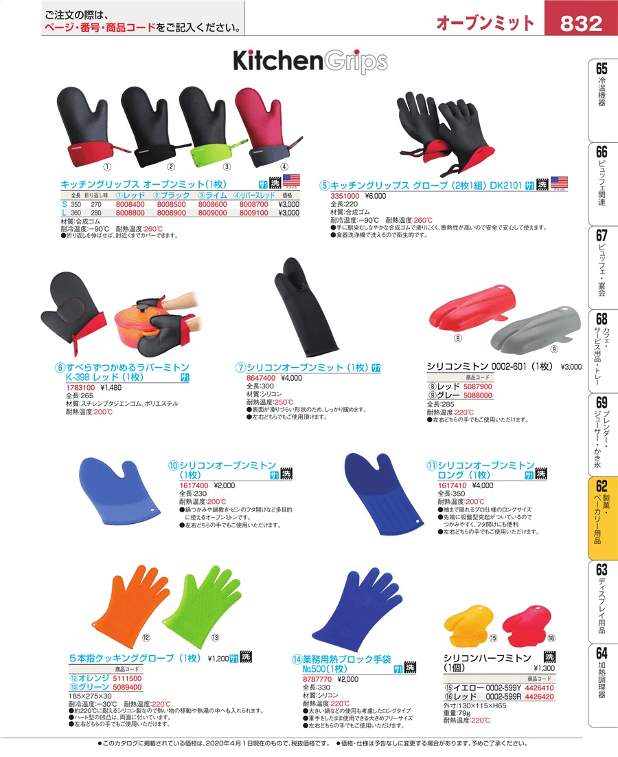 製菓・ベーカリー用品 ページ832