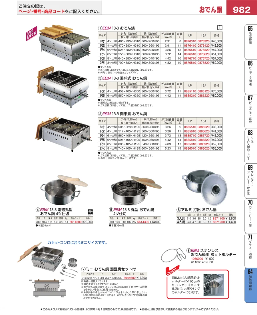 加熱調理器 ページ982