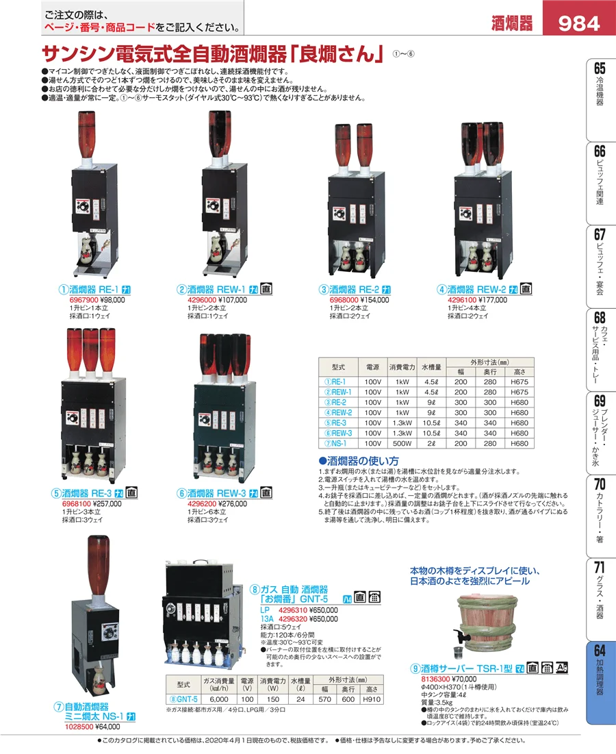 加熱調理器 ページ984
