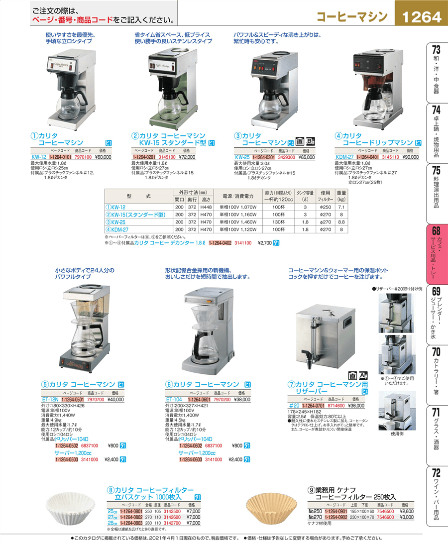 カリタ 業務用コーヒー　ドリップマシン ET-250 - 4
