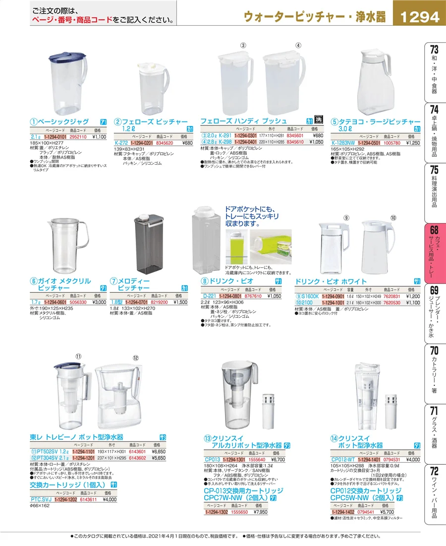 カフェ・サービス用品・トレー ページ1294