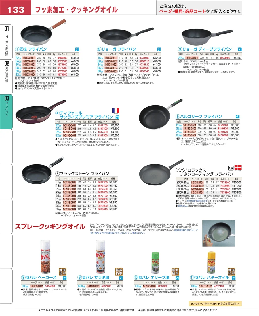 フライパン ページ133