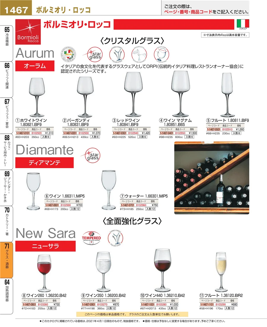 グラス・酒器 ページ1467