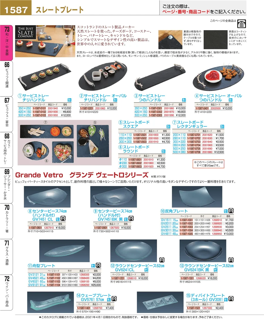 和・洋・中 食器 ページ1587
