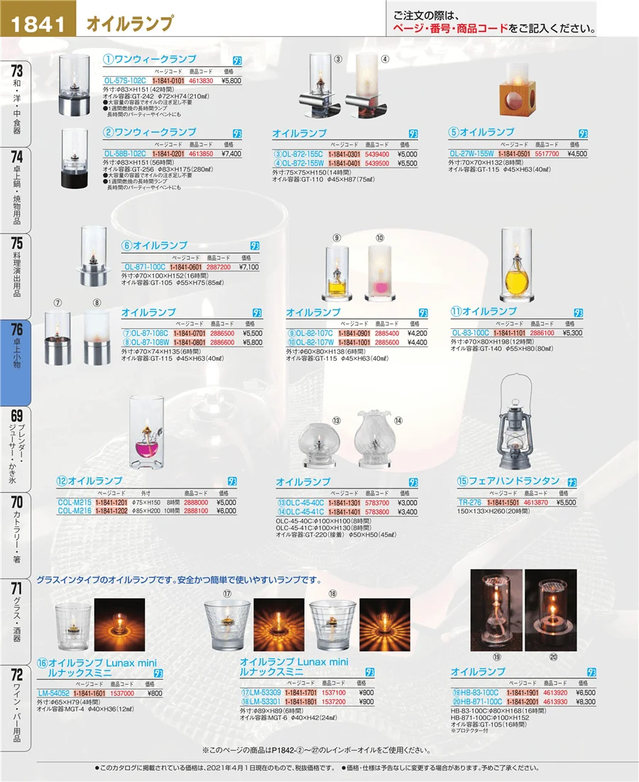 卓上小物 ページ1841