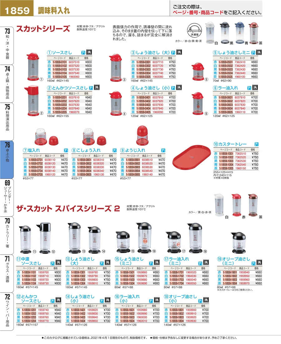 卓上小物 ページ1859
