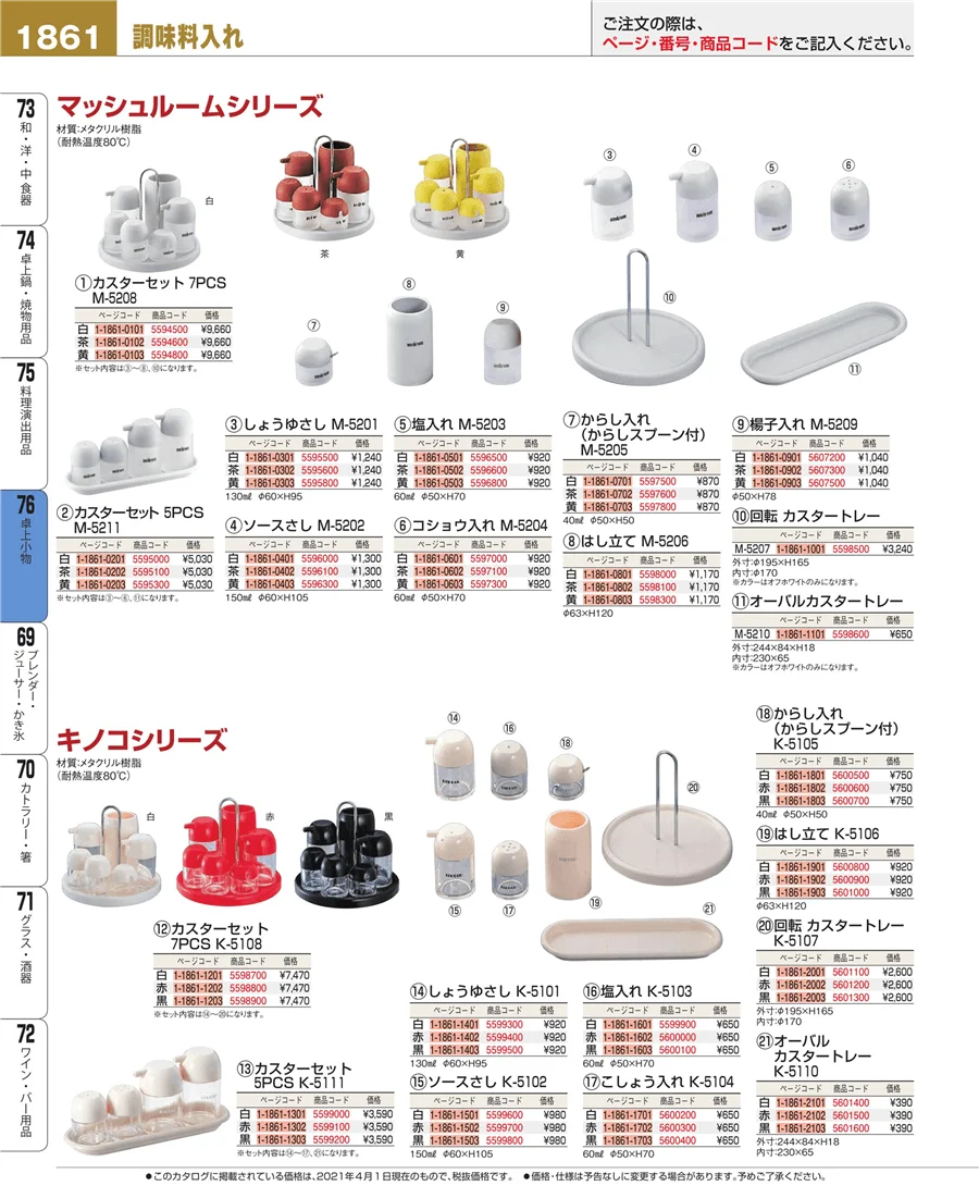 卓上小物 ページ1861