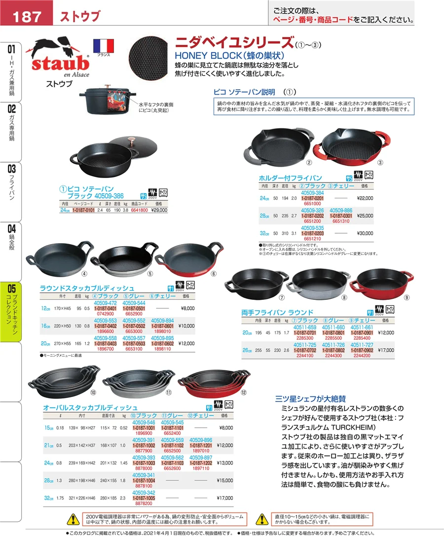 ブランドキッチンコレクション ページ187
