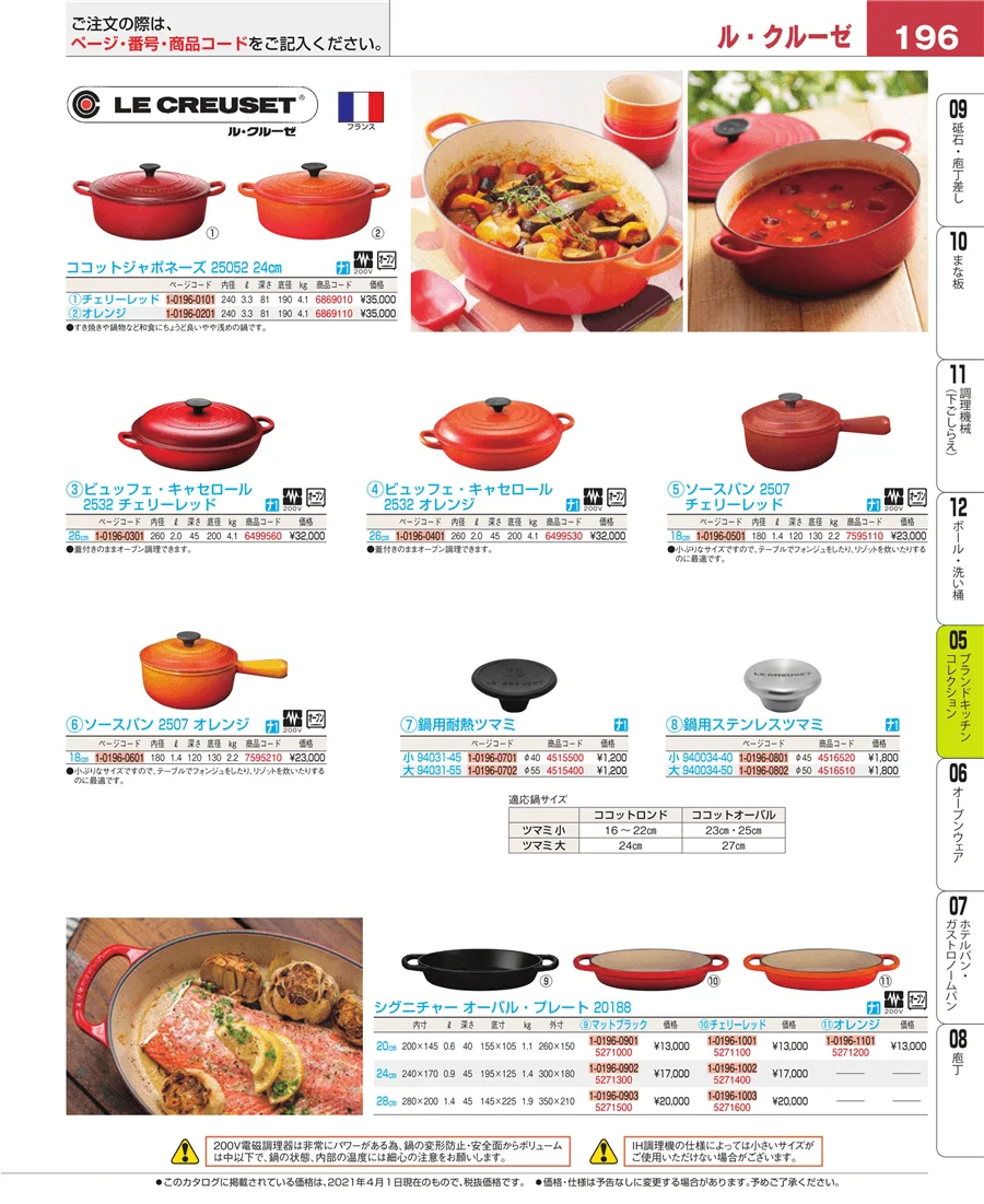 ブランドキッチンコレクション ページ196