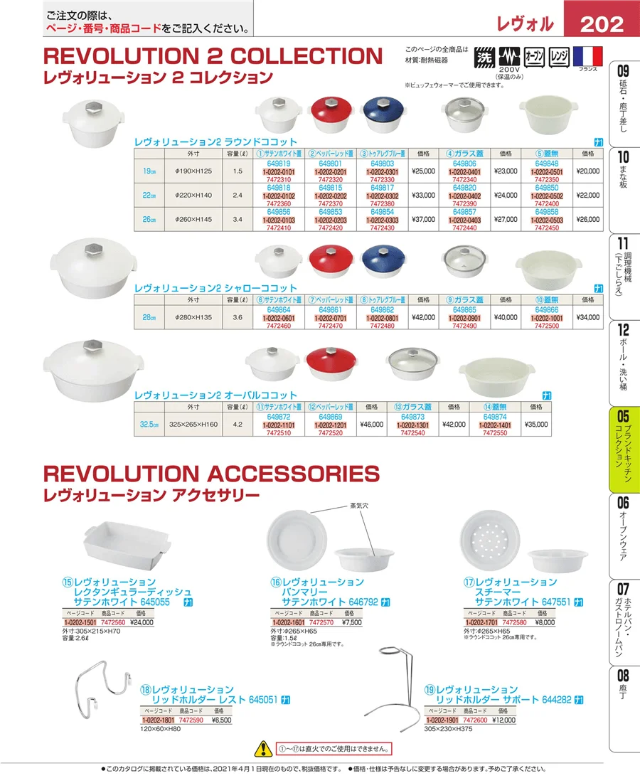 ブランドキッチンコレクション ページ202