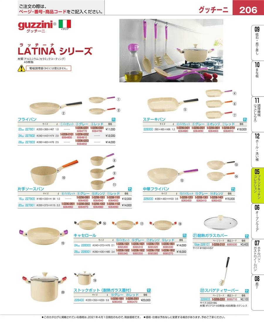 ブランドキッチンコレクション ページ206